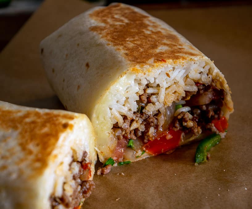 Hola Fresca Sacramento Burrito