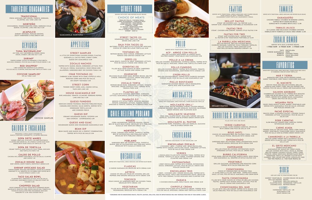 Hola Fresca Sacramento New Menu